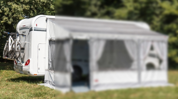 Chiusura tendalino camper: quali misure ti servono per un preventivo